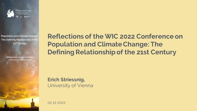 POPULATION AND CLIMATE CHANGE: THE DEFINING RELATIONSHIP OF THE 21ST CENTURY