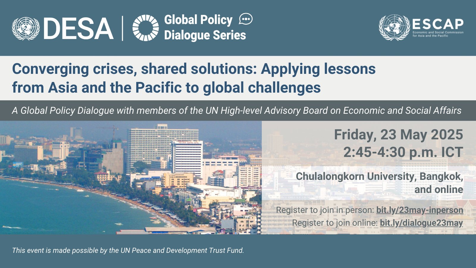 Converging crises, shared solutions: Applying lessons from Asia and the Pacific to global challenges 